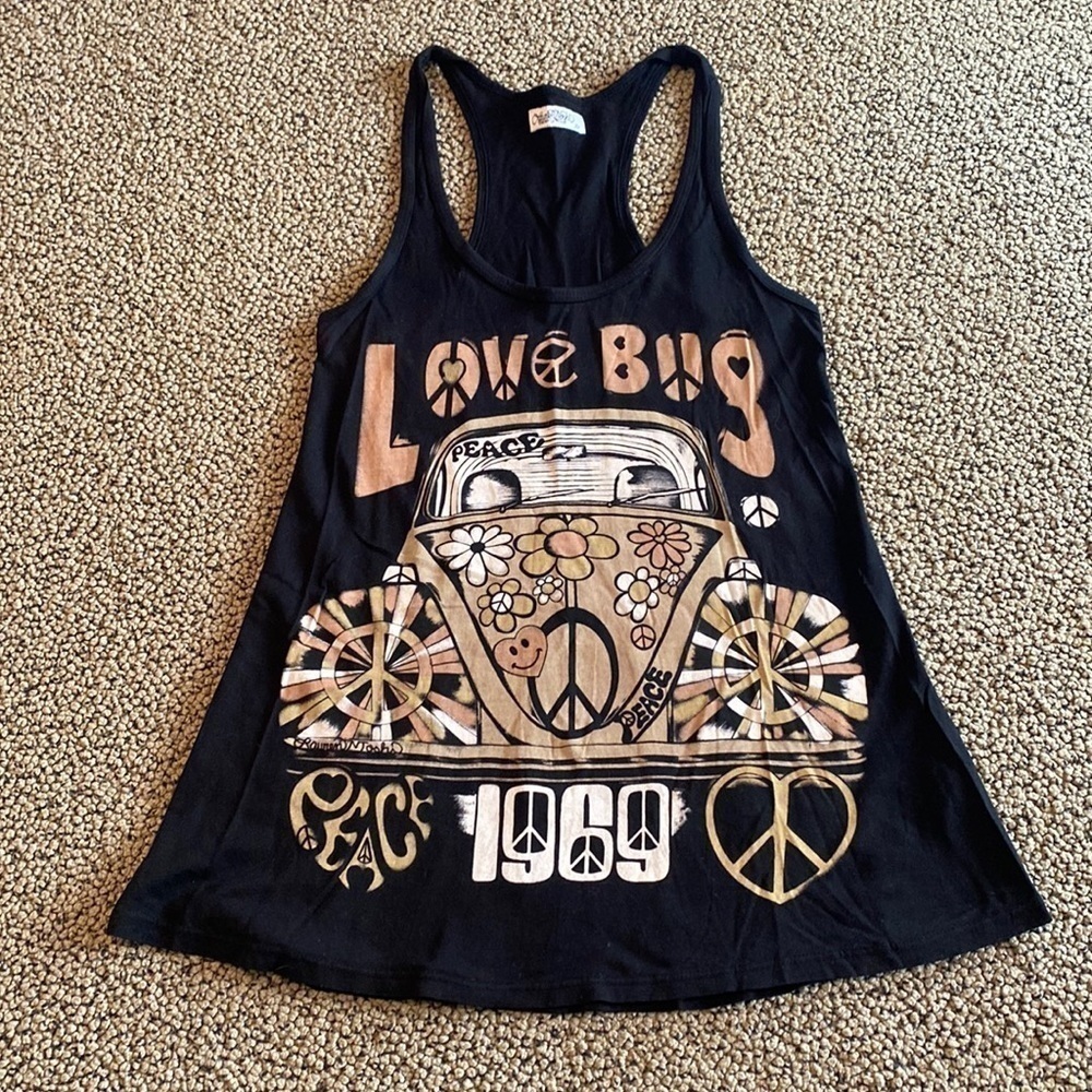 NWOT Love Bug Tank Top Size Small -- Super Cute!